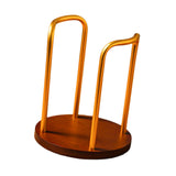 Maxbell Cup Holder Coffee Cup Dispenser for Coffee Milk Tea Shop Bathroom Restaurant Gold Single