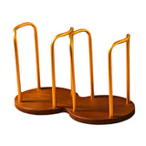 Maxbell Cup Holder Coffee Cup Dispenser for Coffee Milk Tea Shop Bathroom Restaurant Gold Double