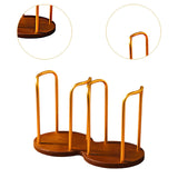 Maxbell Cup Holder Coffee Cup Dispenser for Coffee Milk Tea Shop Bathroom Restaurant Gold Double