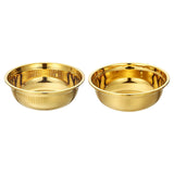 Maxbell Stainless Steel Kitchen Colander Bowl Set with Basin for Washing Fruit Pasta 22cm