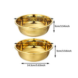 Maxbell Stainless Steel Kitchen Colander Bowl Set with Basin for Washing Fruit Pasta 26cm