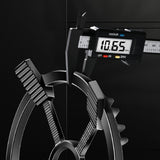 Maxbell Cast Iron Wok Support Ring Non Slip Burner Rings for Outdoor Camping Kitchen 25cm