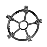 Maxbell Cast Iron Wok Support Ring Non Slip Burner Rings for Outdoor Camping Kitchen 24.8cm