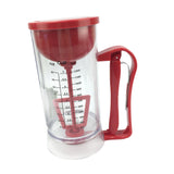 Maxbell Batter Dispenser with Scale Batter Separator Funnel for Cookie Muffins Cakes