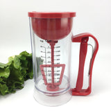Maxbell Batter Dispenser with Scale Batter Separator Funnel for Cookie Muffins Cakes