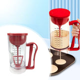 Maxbell Batter Dispenser with Scale Batter Separator Funnel for Cookie Muffins Cakes