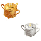 Maxbell Candy Jar Novelty Dispenser Chocolate Container for Kitchen Dinner Household Gold