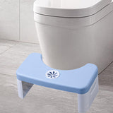 Maxbell Toilet Stool Stable Lightweight Toilet Footstool for Elderly Adults Children