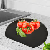 Maxbell TPU Cutting Board Kitchen Accessory Chopping Block for Fruit Cutting Camping 35x29x0.5cm