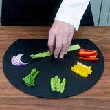 Maxbell TPU Cutting Board Kitchen Accessory Chopping Block for Fruit Cutting Camping 30x26x0.4cm