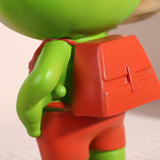 Maxbell Resin Frog Statue Key Holder Tray Handmade Cute Frog Decoration for Bathroom