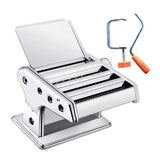 Maxbell Noodles Maker Hand Crank Manual Pasta Maker Machine for Dumpling Skins Pasta