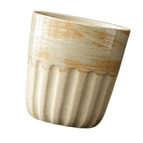 Maxbell Coffee Cup Cafes 220ml Capacity Natural Coarse Clay Birthday Gift Coffee Mug