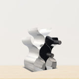 Maxbell Wine Bottle Holder Elegant Decorative Wine Bottle Stand for Home Cabinet Bar