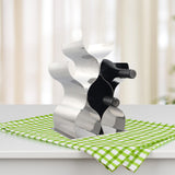 Maxbell Wine Bottle Holder Elegant Decorative Wine Bottle Stand for Home Cabinet Bar