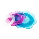 Maxbell 3 Pieces Silicone Stretch Lids Expandable for Food Storage for Cup Can Jars