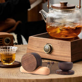 Maxbell 5 Pieces Drink Coasters Snail Shape Cute Table Coasters for Fridge Household