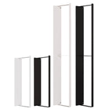 Maxbell Washing Machine Side Rack Coat Hanger Storage Basket for Home Office Bedroom white Single layer