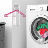 Maxbell Washing Machine Side Rack Coat Hanger Storage Basket for Home Office Bedroom white Single layer
