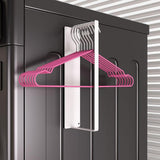 Maxbell Washing Machine Side Rack Coat Hanger Storage Basket for Home Office Bedroom white Single layer
