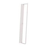 Maxbell Washing Machine Side Rack Coat Hanger Storage Basket for Home Office Bedroom white Double layer