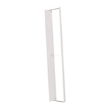 Maxbell Washing Machine Side Rack Coat Hanger Storage Basket for Home Office Bedroom white Double layer