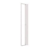 Maxbell Washing Machine Side Rack Coat Hanger Storage Basket for Home Office Bedroom white Double layer