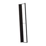 Maxbell Washing Machine Side Rack Coat Hanger Storage Basket for Home Office Bedroom black Double layer