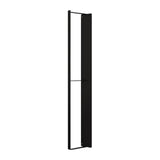 Maxbell Washing Machine Side Rack Coat Hanger Storage Basket for Home Office Bedroom black Double layer