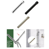 Maxbell Shower Extension Arm Shower Arm Extension Tube for Shower Head Bathroom Accs Argent