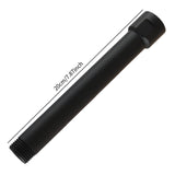 Maxbell Shower Extension Arm Shower Arm Extension Tube for Shower Head Bathroom Accs Black