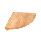 Maxbell Wall Mount Wood Float Corner Wall Shelf Display Corner Wall Shelf for Plants 22cm