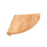 Maxbell Wall Mount Wood Float Corner Wall Shelf Display Corner Wall Shelf for Plants 24cm
