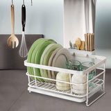 Maxbell Dish Drying Rack Sink Shelf Dish Drainer for Kitchen Counter Restaurant Home