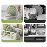 Maxbell Dish Drying Rack Sink Shelf Dish Drainer for Kitchen Counter Restaurant Home