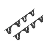 Maxbell Stoves Counter Cover Adjustable Side Filler for Dining Room Hotel Countertop black