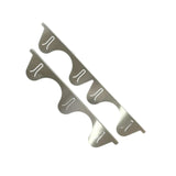 Maxbell Stoves Counter Cover Adjustable Side Filler for Dining Room Hotel Countertop silver