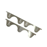 Maxbell Stoves Counter Cover Adjustable Side Filler for Dining Room Hotel Countertop silver