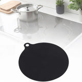 Maxbell Induction Cooktop Mat Reusable Electric Stoves Mat for Soup Pots Cabinet Dish Round