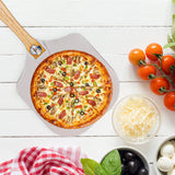 Maxbell Pizza Peel Portable Pizza Turning Peel for Baking Bread Homemade Pizza Bread