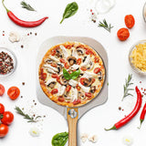 Maxbell Pizza Peel Portable Pizza Turning Peel for Baking Bread Homemade Pizza Bread