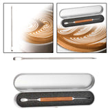Maxbell Coffee Decorative Art Pin Coffee Carving Pen for Coffee Shop Household Latte Without Wood Handle