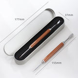 Maxbell Coffee Decorative Art Pin Coffee Carving Pen for Coffee Shop Household Latte With Wood Handle