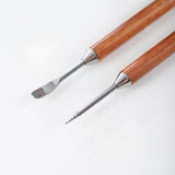 Maxbell Coffee Decorative Art Pin Coffee Carving Pen for Coffee Shop Household Latte With Wood Handle