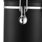 Maxbell Coffee Canister Gadgets Coffee Storage Container for Tea Cookie Coffee Beans Black 1.5L