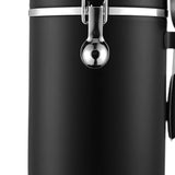 Maxbell Coffee Canister Gadgets Coffee Storage Container for Tea Cookie Coffee Beans Black 1.8L