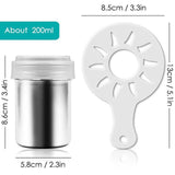 Maxbell Flour Sifter Portable Stainless Steel Powder Shaker for Chocolate Home S