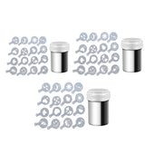 Maxbell Flour Sifter Portable Stainless Steel Powder Shaker for Chocolate Home S