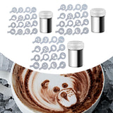 Maxbell Flour Sifter Portable Stainless Steel Powder Shaker for Chocolate Home S