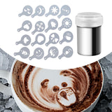 Maxbell Flour Sifter Portable Stainless Steel Powder Shaker for Chocolate Home L